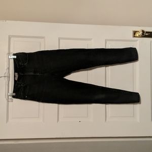 Everlane Curvy High Rise Skinny Jeans, black size 28